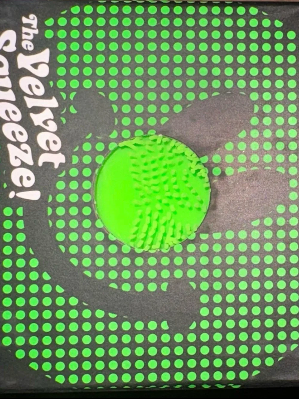 NEE DOH Fuzz Ball - Bright Green flower power